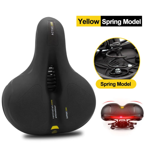 Hollow Breathable Bicycle Saddle Men Women MTB Road Bike Saddle Shock