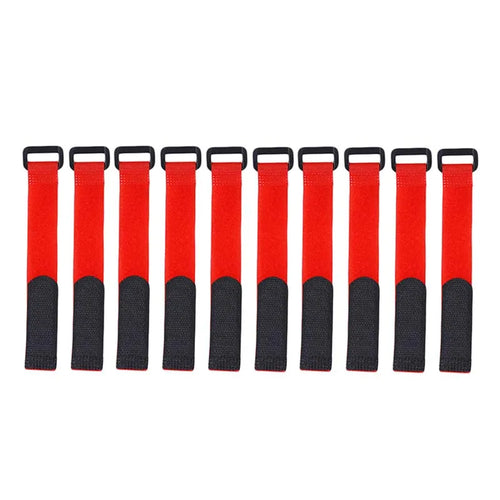 10pcs/set Reusable Fishing Rod Tie Holder Strap Suspenders Fastener