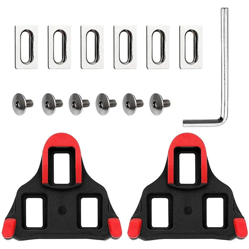 Road Bike Pedal Cleat Mountain Bicycle Shoes Cleats Self-locking Plate