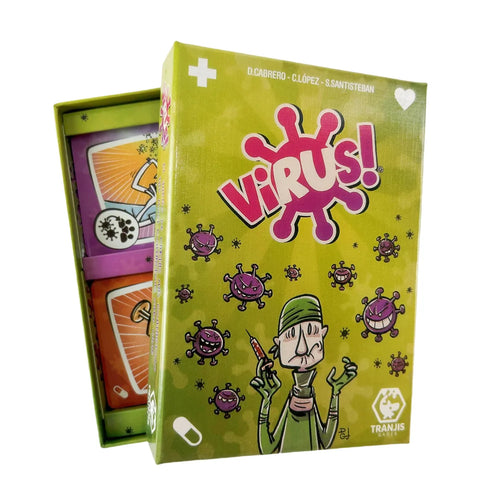 Virus 1 2 3 Board Game Halloween The Contagiously Fun Card Game
