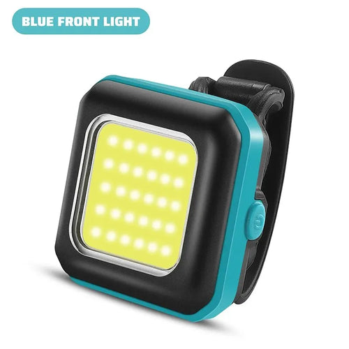 WEST BIKING Cycling Mini Front/Rear Lights 250mAh Rechargeable LED