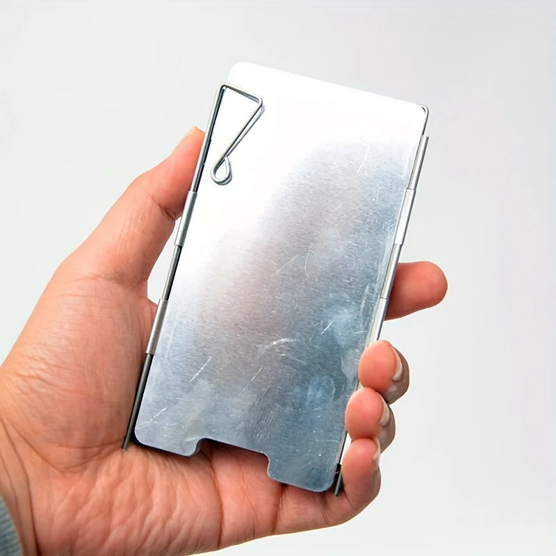 1 set outdoor camping windproof board, ultra-light aluminum alloy