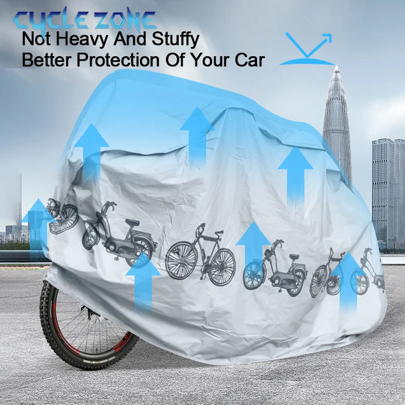 Bicycle Cover Motorcycle Rain Cover Waterproof Dustproof Anti-UV