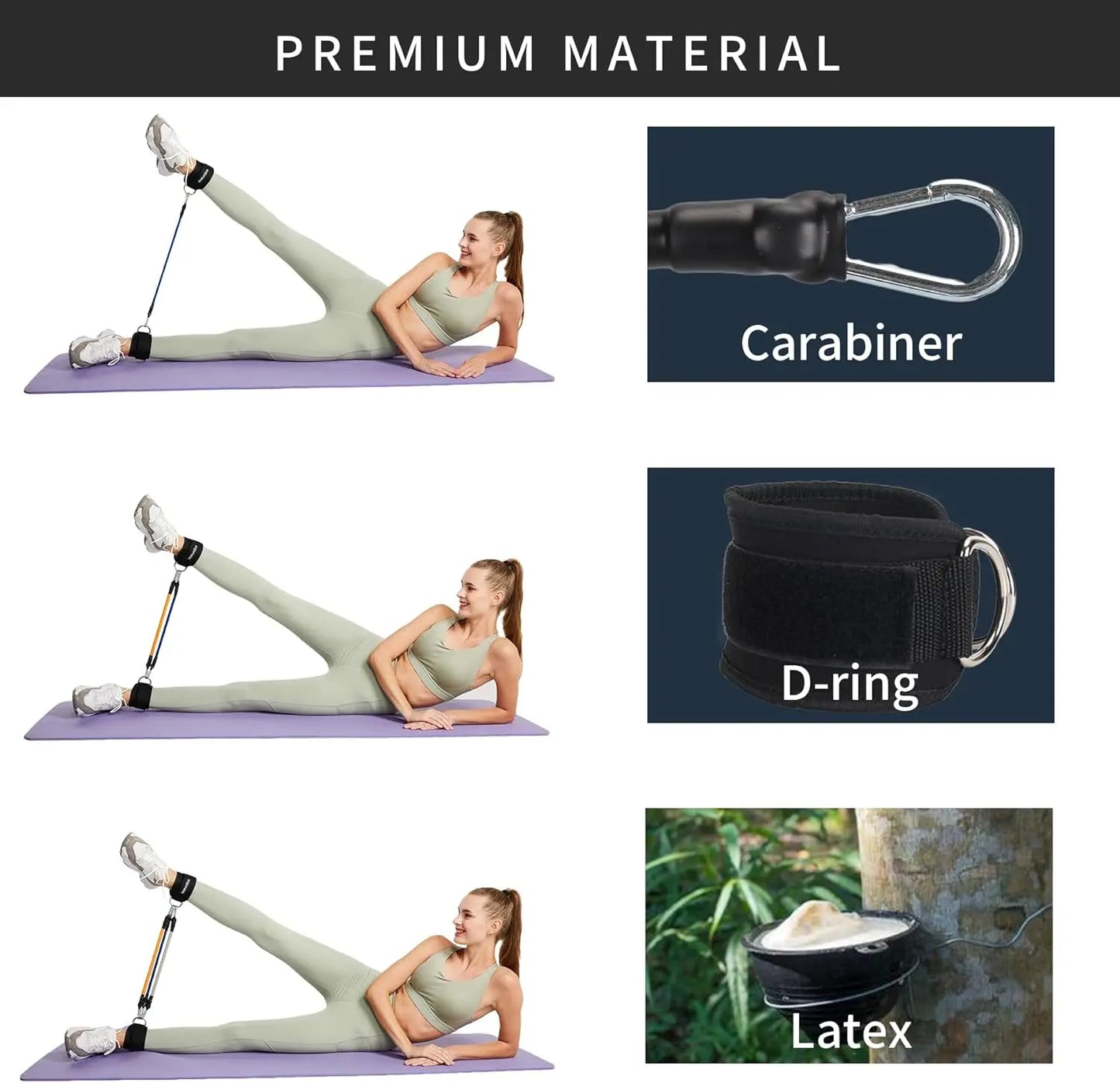 Fitness Ankle Buckle, Leg Training, Hip Training Device, Ankle Loop,