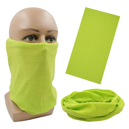 Outdoor Magic Bandana Solid Neon Color Cycling Hiking Scarves Headband