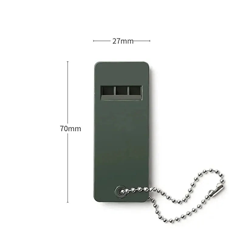 Outdoor Multi Audio Distress Whistle Three Frequency Outdoor Survival