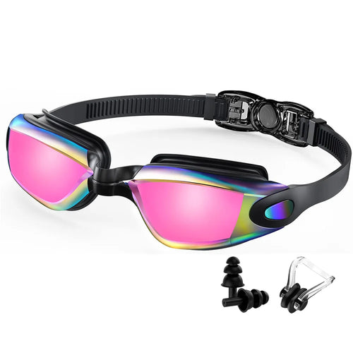 Swimming Goggles Professional Waterproof Swim Eyewear Glasses Anti-fog