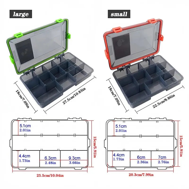 Fishing Tackle Box Large Capacity Fishing Accessories Tool Storage Box