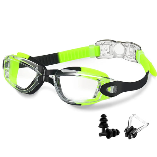 Swimming Goggles Professional Waterproof Swim Eyewear Glasses Anti-fog
