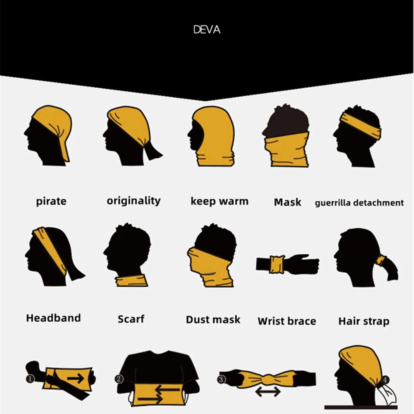 Cycling Mask Breathable Sunscreen Scarf Outdoor Scarf Neck Warmer