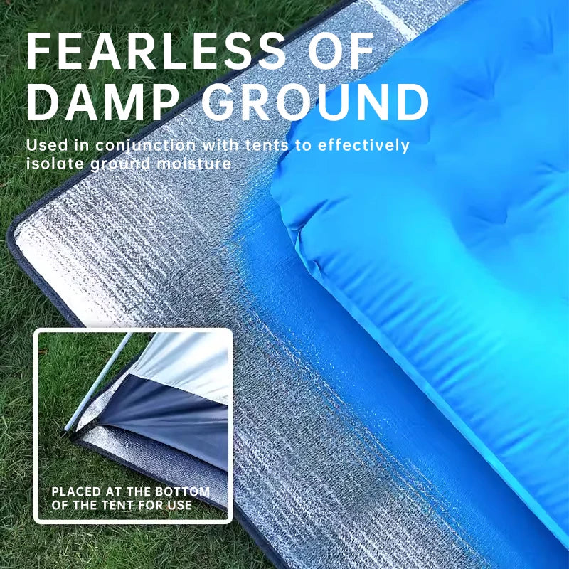 Outdoor Picnic Moisture-proof Pad Double-sided Thick Aluminum Film