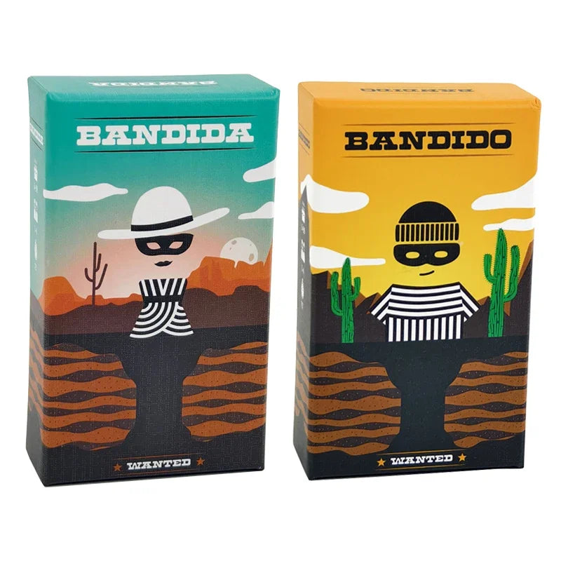 Bandido Bandida Family Table Game 1-4 Players Strategy Card Game For