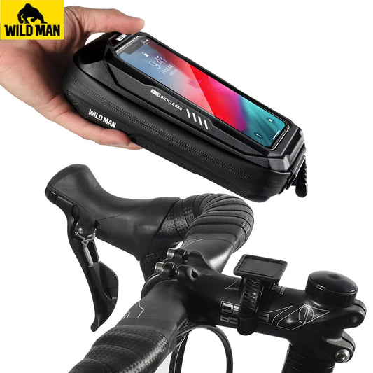 New Bike Phone Holder Bag Case Waterproof Cycling Bike Mount 6.9in