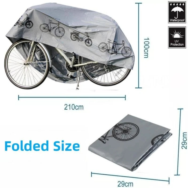 Bicycle Gear Waterproof Raincover Bike Cover Outdoor Sunshine Cover