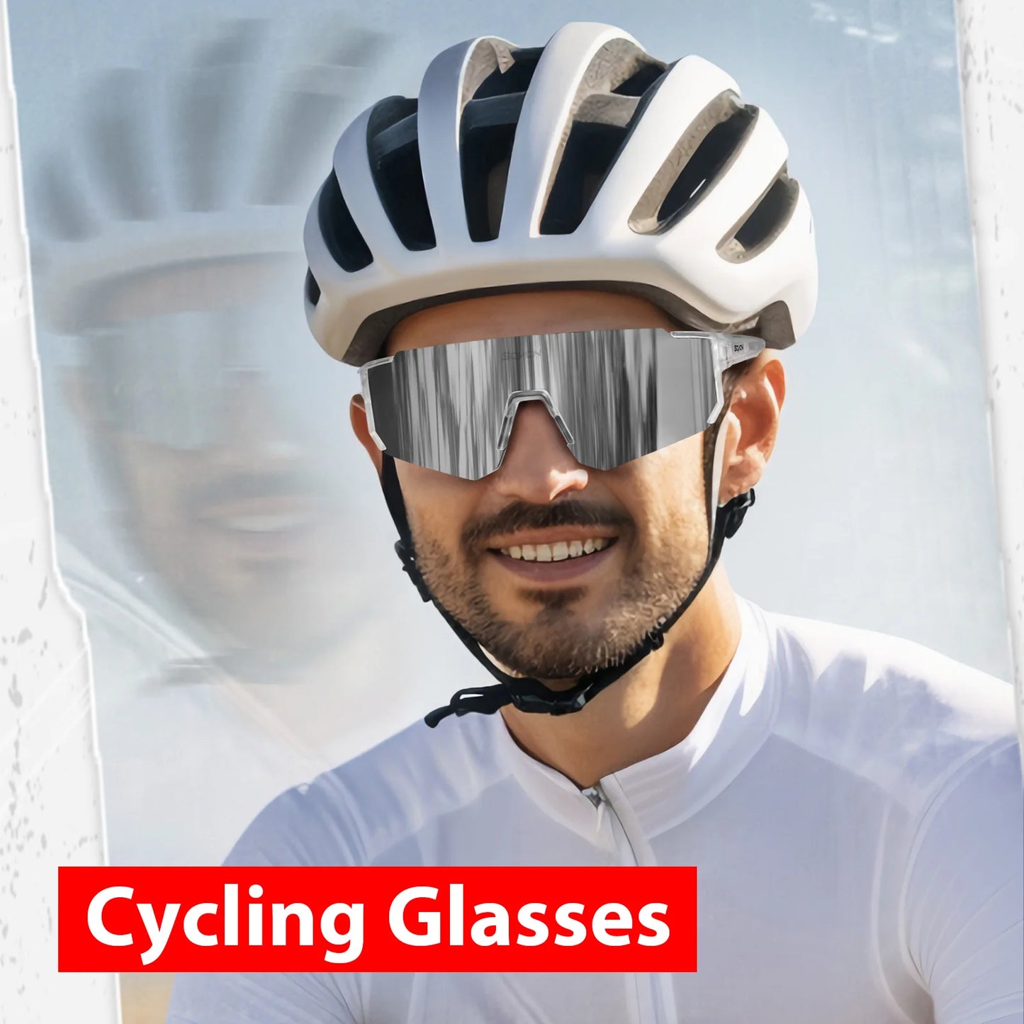 SCVCN new Outdoor Cycling Sunglasses Men MTB Bike Glasses  Sports