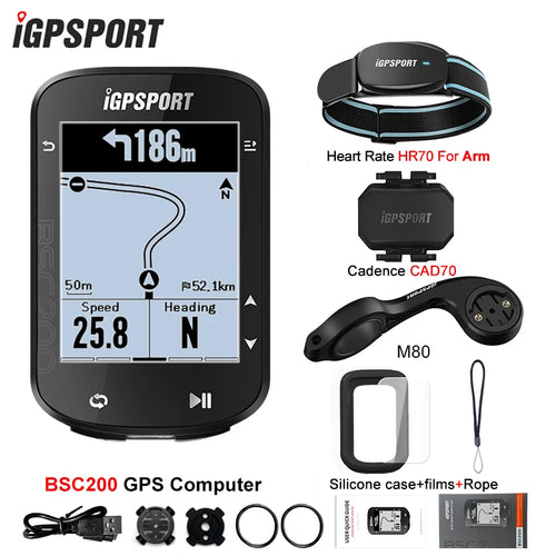IGPSPORT BSC200 GPS Cycle bike Computer Wireless Speedometer Bicycle