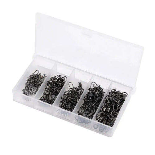 100PCS/Box  Fishing Connector Pin 4# 6# 8#10#12# Bearing Rolling