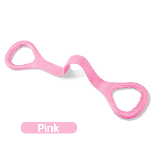 8 Fitness Workout Resistance Band Arm Back Shoulder Exercise Elastic