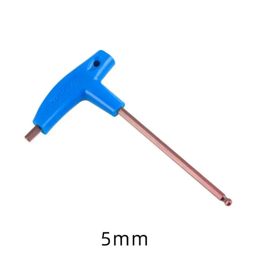 T25 3/4/5/6MM Bike Allen Key Wrench T-Shaped Extended Plastic Handle