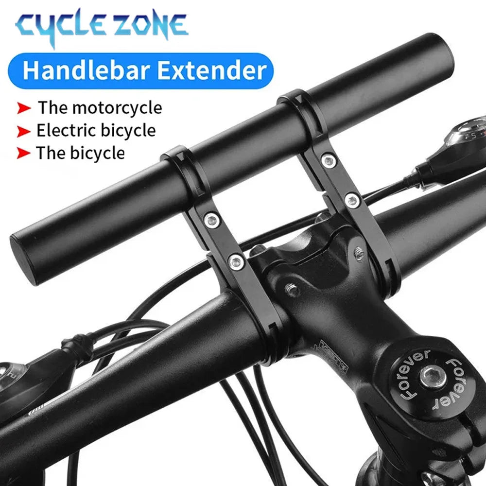 20cm Bicycle Handlebar Extended Bracket Bike Mount Bar Computer Holder