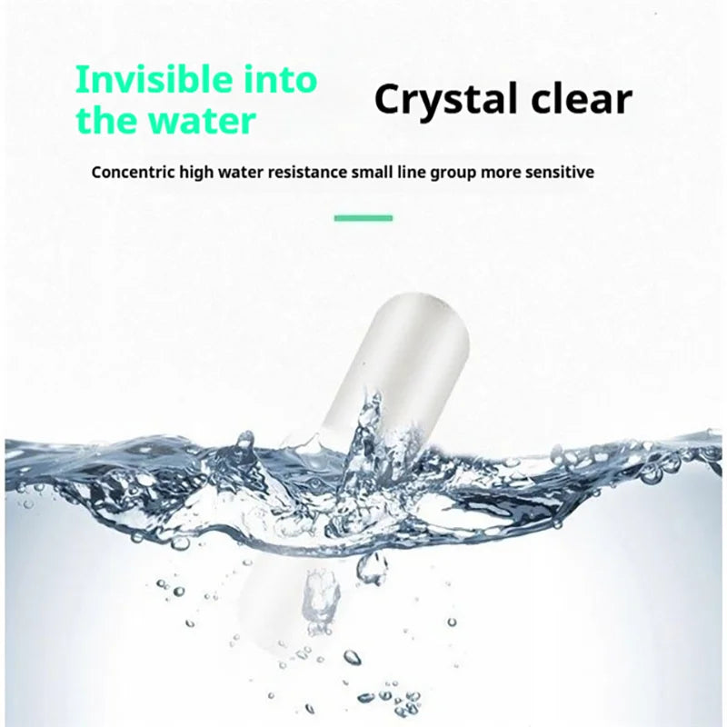 300Pcs Silicone Space Bean Oval Stopper Bobber Profession Fishing