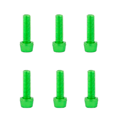 6PCS  Bike Stem M5 Alloy Steel Bolts, Bicycle Stem Bolts Screws,