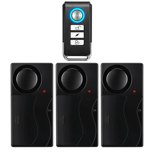 Camluxy Anti-Theft Alarm 110db Loud Door and Window Alarm Wireless