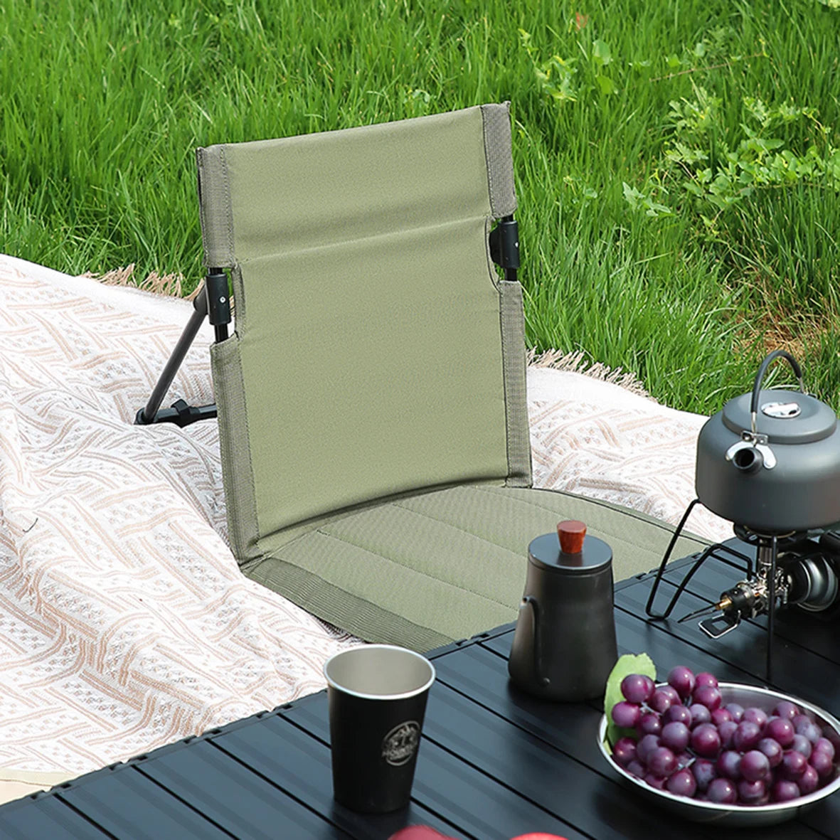 TARKA Camping Single Lazy Chair Park Backrest Relaxing Chairs
