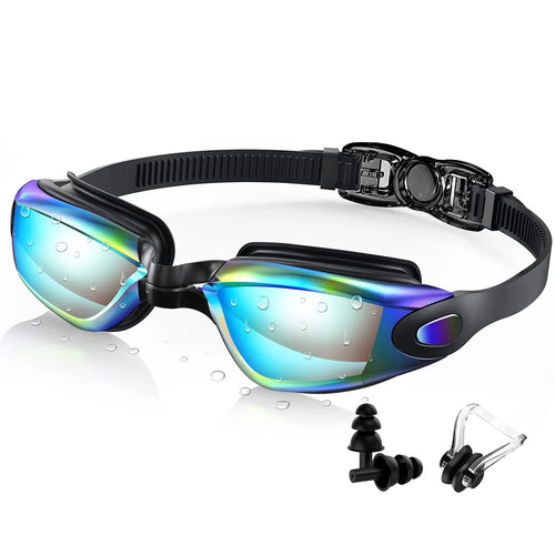 Swimming Goggles Professional Waterproof Swim Eyewear Glasses Anti-fog