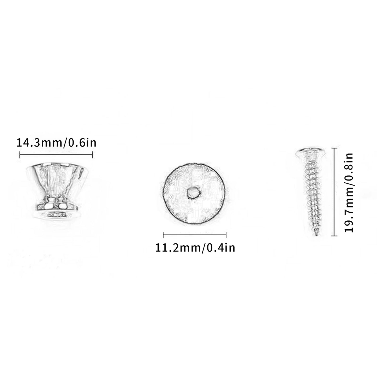 Guitar Strap Buttons, premium alloy Acoustic Guitar Strap Locks Pins