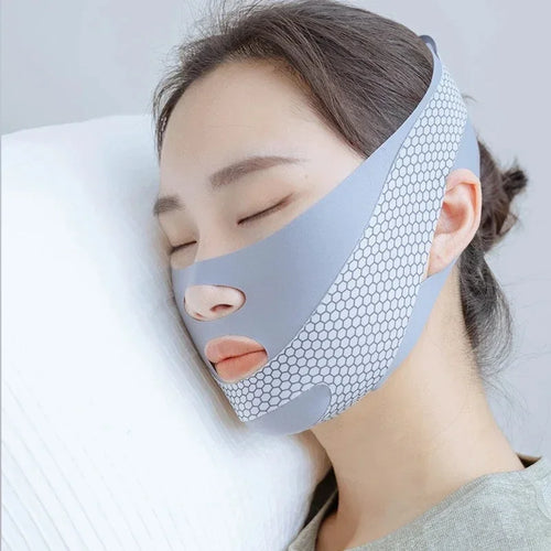 Face-Lift With Sleep Face V Shaper Facial Slimming Bandage Relaxation