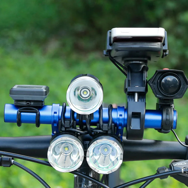 10/20/30cm Bicycle Handlebar Extended Bracket MTB Headlight Mount