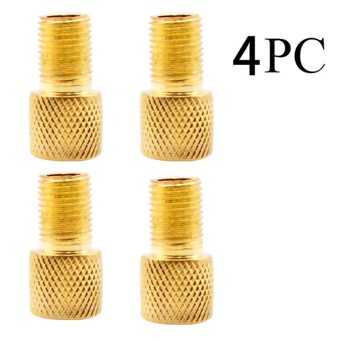 4/5PC F/V To A/V Valve Adapter Bike Value Converter Presta To Schrader