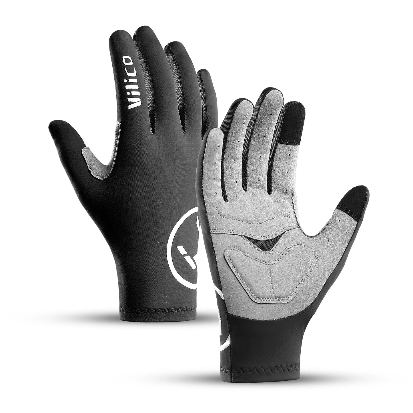 Touch Screen Long Full Fingers Half Fingers Gel Sports Cycling Gloves