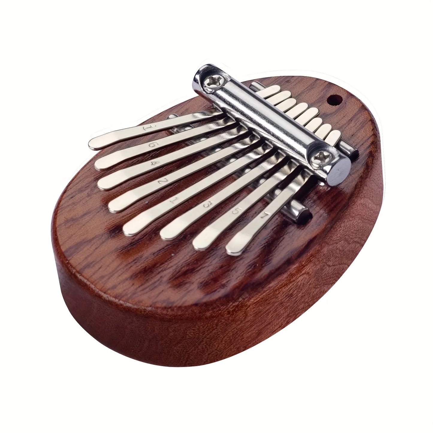 Mini Kalimba 8 Key Thumb Piano 1 Pack Water Drop Style Cute Instrument