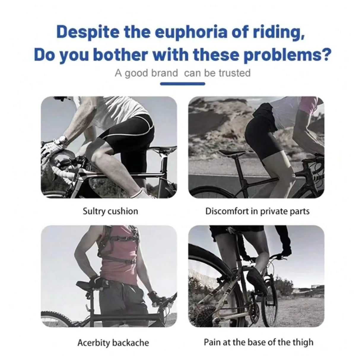 1pc Mtb Bicycle 3d Saddle Cover Comfortable Foam Seat Cushion