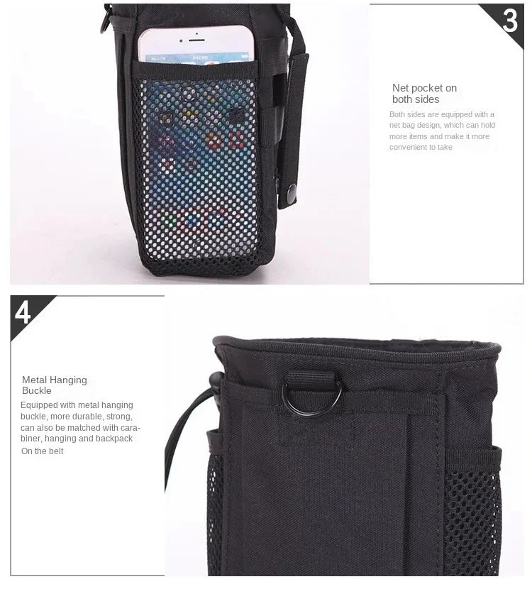 New Qutdoor 3-5L Camouflage Molle 600D Nylon Dump Drop Pouch Recycle