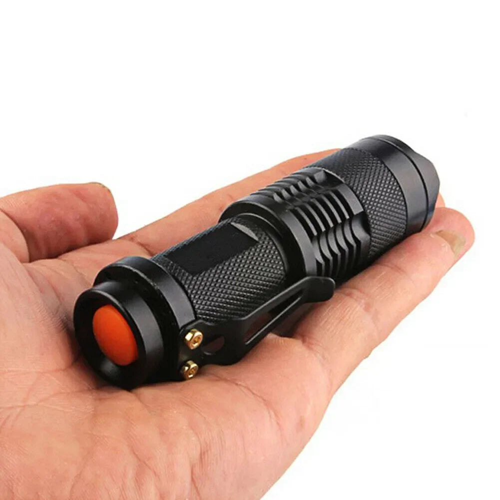 1x Waterproof Tactical Flashlights Portable LED Camping Lamps 3-Mode