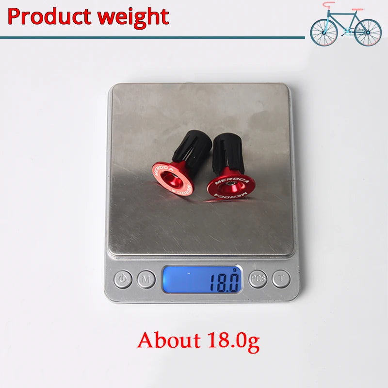 Bicycle Bar End Plug Road Mountain Bike Handlebar End Cap Aluminum