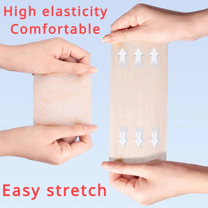 10 Rolls Athletic Wrap Tape Self Adhesive Elastic Bandage Elastoplast