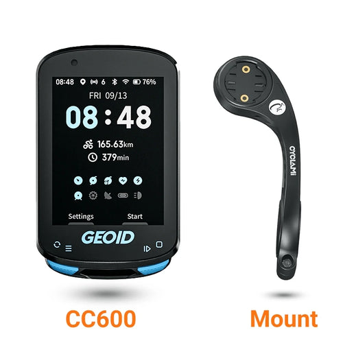 GEOID CC600 Color Screen Bike Computer Smart Navigation GPS Wireless