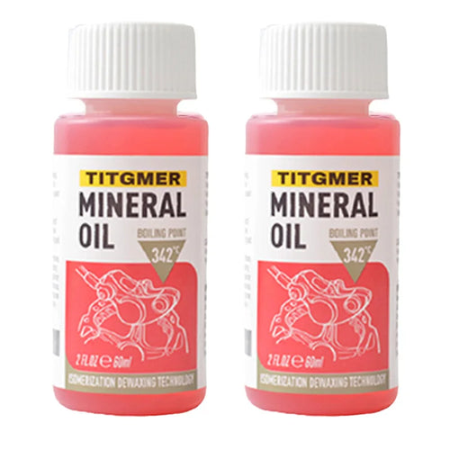 High Performance Bike Brake Mineral Oil - 60ml/2oz - Ideal for Shimano