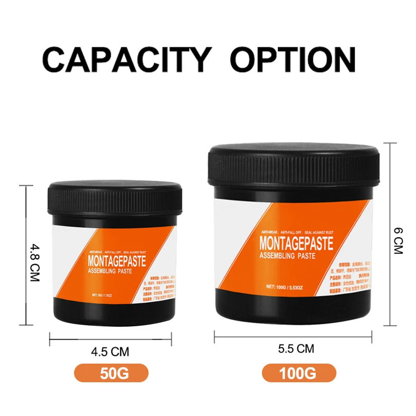 50/100g Bicycle Interface Grease Mountain Road Bike Assembly Interface