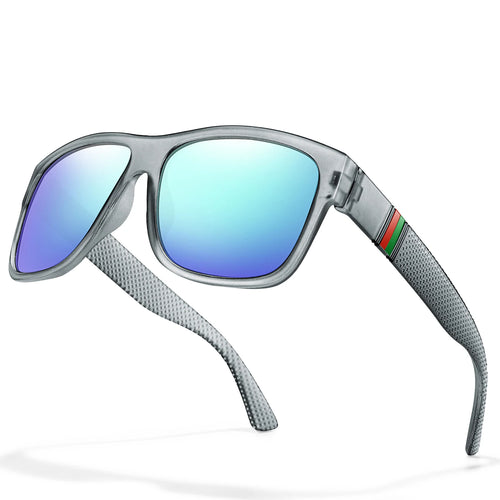 Classic Brand Men Square Polarized Fishing Sunglasses Outdoor Driving