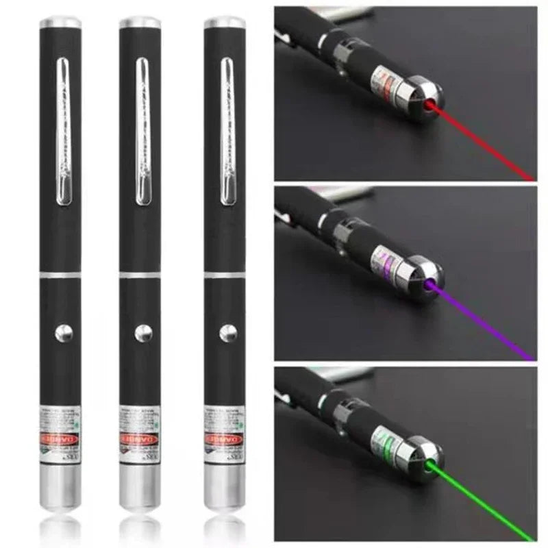 2-in-1 Mini Laser Pointer LED Pet Training Flashlight Scratching Toys
