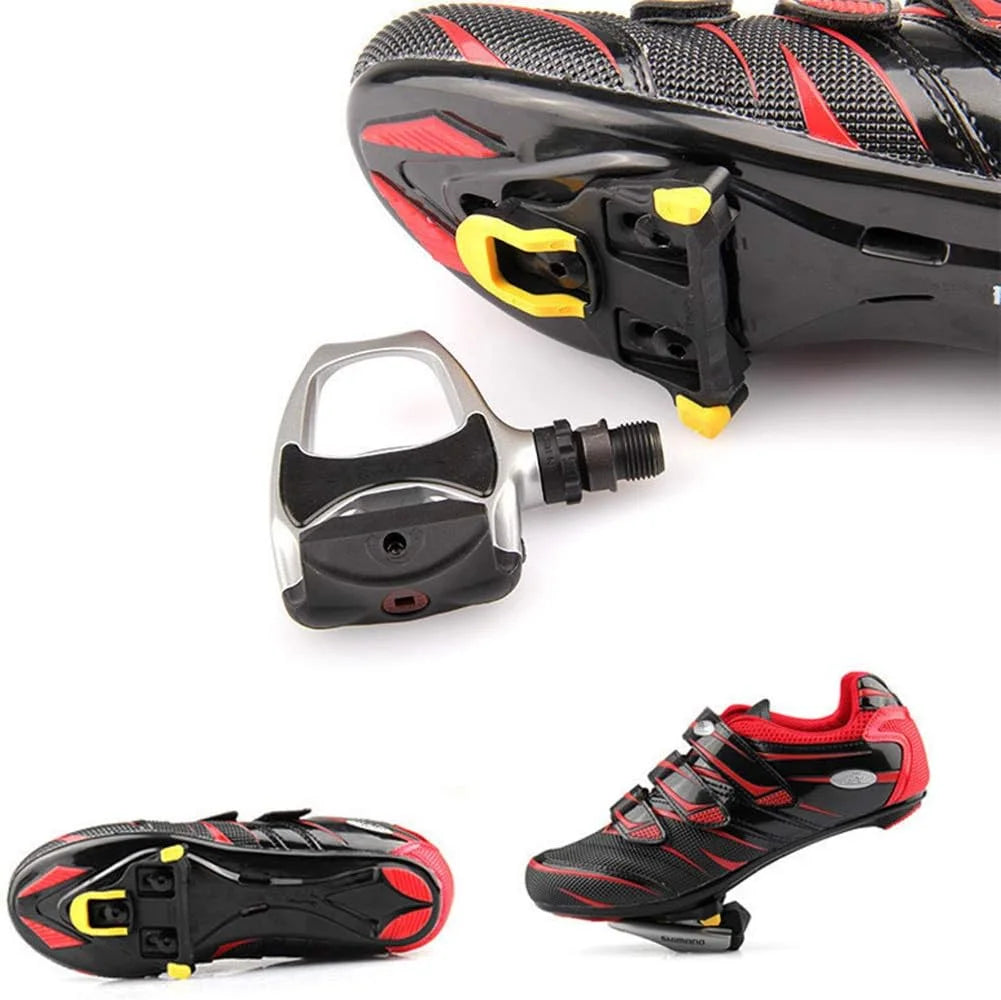 Road Bike Pedal Cleat Mountain Bicycle Shoes Cleats Self-locking Plate