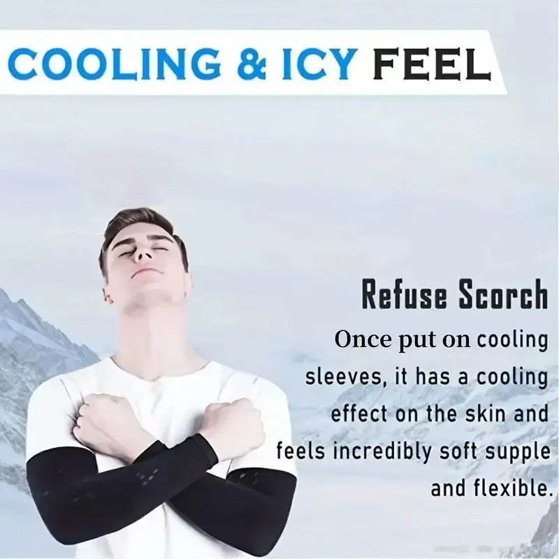 3 Pair of Breathable Sun Protection Sleeves - Breathable & UV