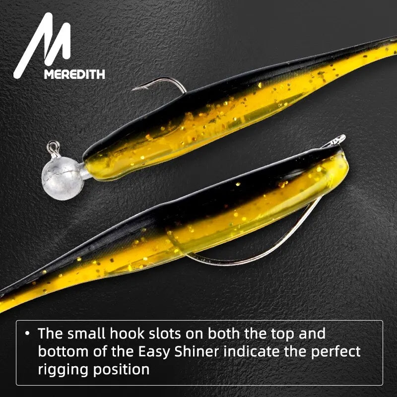 MEREDITH Easy Shiner Fishing Lures 50mm 65mm 75mm 100mm Wobblers Carp