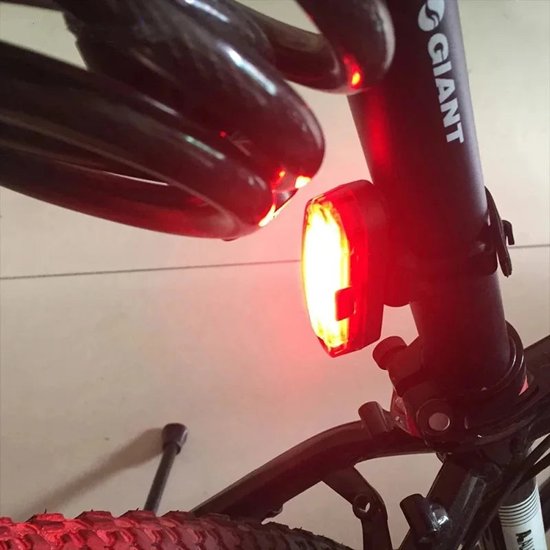 Bicycle Taillight MTB Red Light Bike Rear Light Cycling Warming Safety