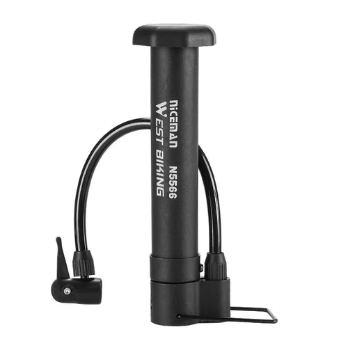 WEST BIKING MTB Bicycle Pump 80 PSI Bike Manual Air Pump Balloon Tire